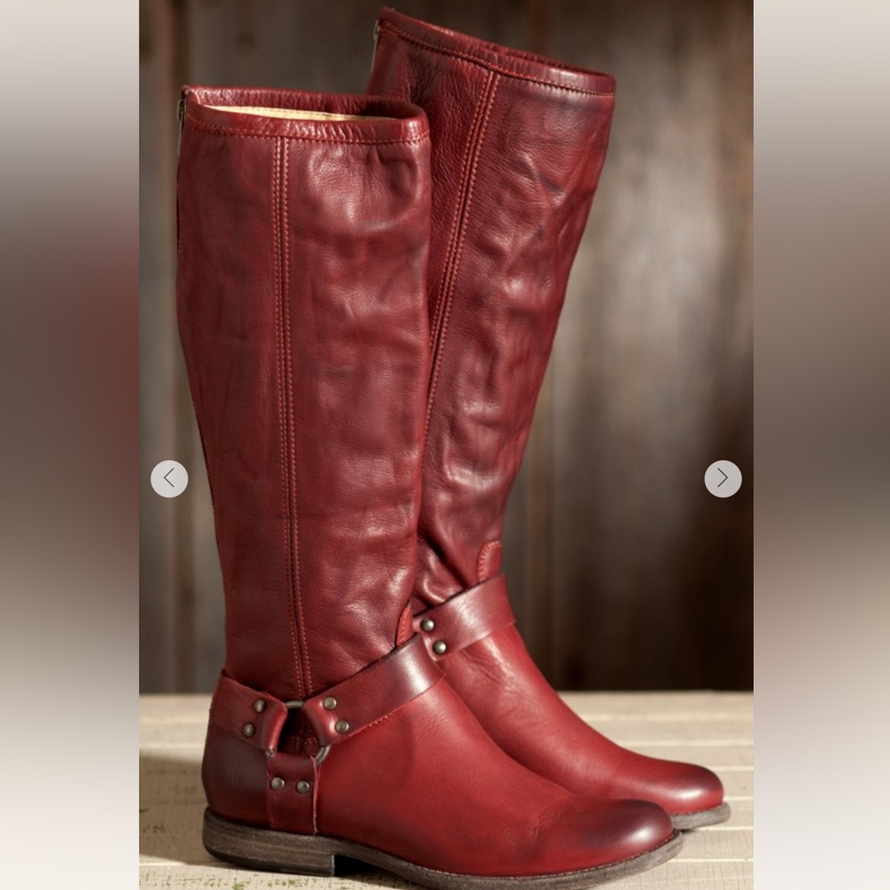 Frye Phillip Harness Tall Boots